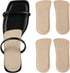 2 Pairs Pigskin High Heels Sandals Plantar Fasciitis Insoles, Self Adhesive Heel Cups for Bone Spur/Achilles Pain, 0.2" Thickness, No Slip Heel Su...