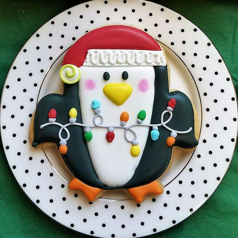Cute Penguin Cookie Cutter, 4" Made in USA by Ann Clark...