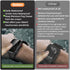 Goton Waterproof Privacy Case for Apple Watch Series 9 8 7 6 5 4 SE Ultra 40mm 44mm 41mm 45mm 49mm, Hard PC Bumper Tempered Glass Screen Protector...