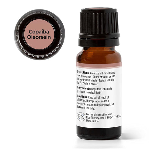 Plant Therapy Copaiba Oleoresin 10 mL (1/3 oz) 100% Pure, Undiluted, Therapeutic Grade...