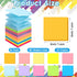 30 Pads Pop Up Sticky Notes,10 Bright Colors Sticky Notes Pop Up,3x3 Inch Self-Stick Notes Pads,Super Sticking Power Pop Up Notes for School Offic...