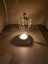 HOKHBCW Rotary Candle Holder Spinning Candleholder Metal Small Gift (Dove of Peace)...