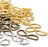 BronaGrand 120 Pieces 1/2inch Metal D Ring Buckles D-Ring Loop for Handbag Purse Clothes DIY Accessories,3 Colors...