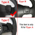 Steering Wheel Paddles Shifters Extensions Compatible With Volkswagen Golf 5 6 MK5/6 GTI/GTX/GT-TSI/R32/R Eos Jetta Passat CC Polo 6R Sharan Tigua...