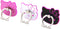 Kitty Cell Phone Ring Grip Stand Holder Car Mounts (Black, Pink, Silver/Pink Rim)...