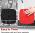 Upgrade Reusable Air Fryer Liners with Raised Silicone | Patented Product | BPA Free Non-Stick Silicone Air Fryer Mats | Air Fryer Silicone Tray A...