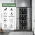 Over the Door Shoe Organizer 35 Mesh Pockets Hanging Shoe storage Shoe Rack for Closet Entryway Bedroom Bathroom Pantry Shoe Holder for Men Sneake...