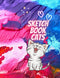 sketch book notebook for drawing or doodling sketching cats: 8.5x11 inch 21.5x27.94 cm 120 pages journal, Colorful, Painting, Background image...