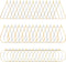 120pcs Earrings Beading Hoop Earring Finding Teardrop Earring Triangle Earring Round Hoop Earring for Jewelry Making DIY Crafts Art Creation Women...