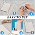 50 Pcs Glue Strips with Mesh Backing, Thermal Glue Strips for Book Binding for 80-110 Sheet Capacity, Hot Melt Adhesive Book Repair Tape for Album...