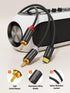 CableCreation USB C to RCA Audio Cable 3.3FT, Type-C to 2 Male Y RCA Splitter, RCA to USB C for iPhone 15 Series, Tablet, Home Theater, DVD, Ampli...