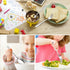 TeamFar Toddler Utensils, Stainless Steel Toddler Silverware Small Kid Cutlery Set for Self-Feeding, with Line Patterned Edge, Healthy & Non Toxic...