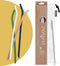 purifyou Extra Long 14.5" Reusable Silicone Straws with Flexible Tips, Cleaning Brush, & Portable Case - Fits with 40oz Stanley Cups, Tumblers & M...