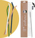 purifyou Extra Long 14.5" Reusable Silicone Straws with Flexible Tips, Cleaning Brush, & Portable Case - Fits with 40oz Stanley Cups, Tumblers & M...