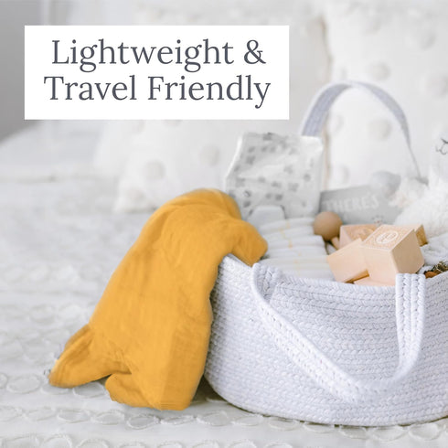 Natemia Fitted Pack and Play Sheet - 100% Organic Cotton - for Standard Size Playard, Pack n Play, and Mini Crib Mattress - Ultra Soft, Thick & St...