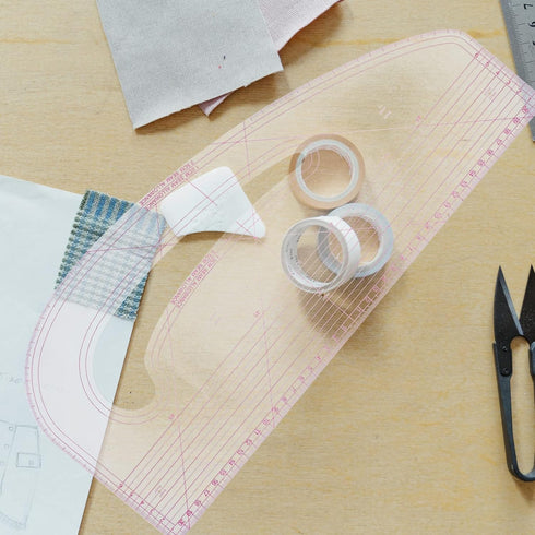 Angoily Metric Sewing Ruler French Curve Pattern Ruler Sewing Measure Tailor Ruler for Tailor Craft Tool Drawing Measuring Supplies...