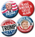 4 Pack Donald Trump 2024 Buttons - 2.25 inch Photo Wave Classic Head Designs 3671...
