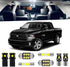 12-Pieces Ram Interior LED Light Kit for Dodge Ram 2009 2010 2011 2012 2013 2014 2015 2016 2017 2018 White 6000K Interior LED Lighting Package + L...