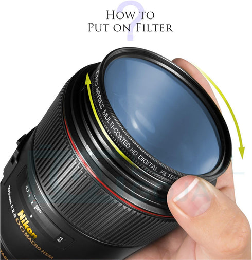 105mm Pro Series High Resolution Digital Ultraviolet UV Protection Filter for Sigma 120-300mm f/2.8 DG OS HSM Lens + Microfiber Cloth...