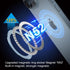 Magnetic Ring Sticker for Magsafe Phone Magnet 2 Pack, Upgrade Bulit-in Magnet for Wireless Charging, Phone Case, Car Holder, Universal Conversion...
