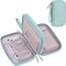DDgro Tech Organizer Travel Carrying Case Cables Pouch Organize and Storage Accessories Electronics Cords Charger Earphones Power Bank (Mint Green...