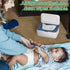 Baby Wipes Dispenser, Wipes Case Baby Wipe Holder Keeps Wipes Fresh, Non-Slip, Easy Open & Close (Blue)...