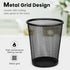QYH Mesh Pencil Holder Metal Pen Cup Black for Desk 6 Packs...