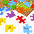 Classroom Tree Bulletin Board Set, Puzzle Pieces Classroom Bulletin Cutouts Tree Wall Decors Supplies for School Elementary Teacher Chalkboard...