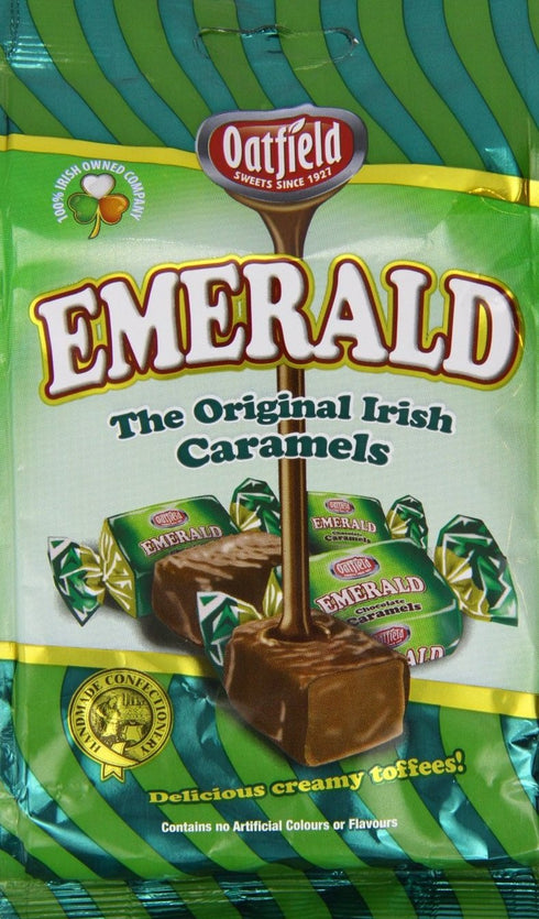 OATFIELD EMERALD (ORIGINAL IRISH CARAMELS) - SWEETS FROM IRELAND...