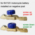 ACBungji Battery Disconnect Switch Negative Terminal 6V 12V 24V Cut Off for Motorcycle 80A,2 Pack...