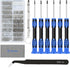 Eyeglass Repair Kits, Kingsdun Eye Glasses Repairing Kit with Precision Screwdriver Set & 1200PCS Screws, Curved Tweezers for Eyeglass, Sunglasses...