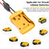 2 Packs Power Wheel Adapter for Dewalt 20V Battery Adapter Power Wheels Battery Converter Kit with Fuses & Wire Terminals, 12AWG Wire, Power Conne...