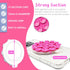 PKYAA Silicone Suction Cup Phone Mount, Magnetic Silicone Suction Phone Case Stand, Hands Free Mirror Shower Phone Holder, Perfect for TikTok/Ins/...