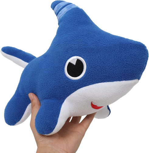 Tezituor Baby Shark Dog Plush Toy, Shark Puppy Stuffed Animal, Shark Dog Toy Stuffed Shark, 15''...