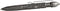 UZI Tactical Pen with CuffKey in The Cap, Refillable Ultra Durable Aircraft Aluminum (UZI-TACPEN6-GM) Ballpoint Pen Writing Tactical Pen Survivor ...