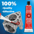 Pro-Seal RTV Silicone Sealant, 3 oz Tube, Red (80726)...