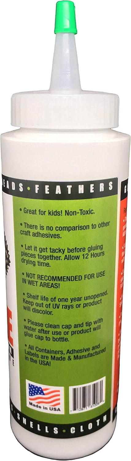 Reptile Premium Craft Adhesive 8.5 oz Dries Clear-Order and Ship above 40 Degrees F...