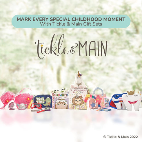Tickle & Main Noah’s Ark 4-Piece Gift Set for Infants 0-12 Months, includes Storybook and 3 Pairs of Animal Socks Noah Arc Noahs Ark Book for Baby...