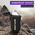 LcFun Arc Lighter Waterproof Electric Lighter USB Type C Rechargeable Lighter Dual Arc Plasma Lighter Flameless Windproof Lighter with Flashlight ...