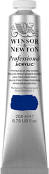 Winsor & Newton Professional Acrylic Paint, 200ml (6.75-oz) Tube, Phthalo Blue Red Shade...