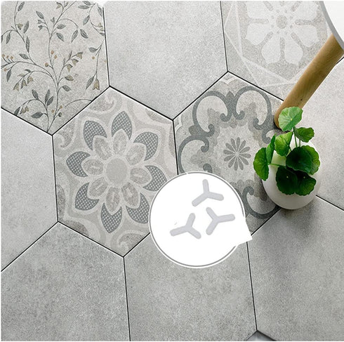 Tile Spacers,Wall Floor Tile Plastic Y Type Spacers Tiling Tools 3mm White 1000pcs...