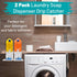 Laundry Detergent Cup Holder and Drip Catcher - Spill-Free, Easy Clean, Fits Most Bottles, Durable and Convenient Laundry Room Organizer...