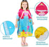 Catalonia Mermaid Hooded Bath Towel for Girl 2-6 Years Old,100% Cotton Swim Poncho Towel, Sand Proof Beach Pool Towel for Child Kids Toddler...