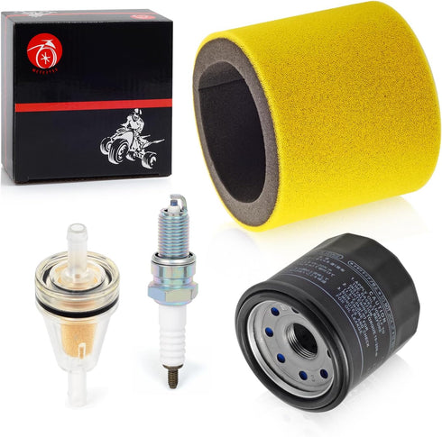 Air Filter Foam Oil Filter Spark Plug For Kawasaki Prairie 300 400 KVF300 KVF400 2x4 4x4 1998-2002...