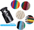 100 Pcs Plastic Cord Locks Single Hole Spring Toggle Stopper Cord Stops Fastener Toggles for Drawstrings, Paracord, Shoelaces, Bags, Clothing, and...
