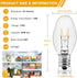AMI PARTS 22002263 Dryer Light Bulb 10W 120V Fit for Whirlpool Replaces WP22002263 3406124 4344740 PS11739347 AP6006279 (2pcs)