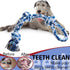 Dog Rope Toys 2 Pcs Indestructible Dog Toys, Dog Chew Toys for Aggressive Chewers, Tough Puppy Teething Chew Toys for Boredom, Dental Cleaning Tug...