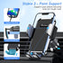 Car Phone Holder Mount, Super Stable Air Vent Cell Phone Car Mount with 2024 Newest Metal Hook Clip, 360° Rotation,One Button Release for iPhone, ...