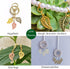 300PCS Leaf Charms Beads For Jewelry Making,Wholesale Bulk Nature Leaf Pendants Craft Supplies For DIY Bracelet Necklace Earring Keychain Headpiec...