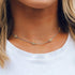 Small Sunflower Choker Necklace Cute Silver You are My Sunshine Vintage Pendant Jewelry Handmade Birthday Gifts for Mom Women Daughter Garden Dais...